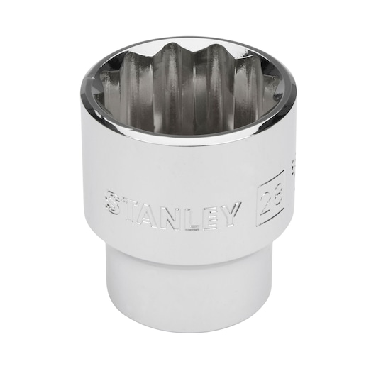 STANLEY® 1/2 in. Drive 28mm 12pt Socket