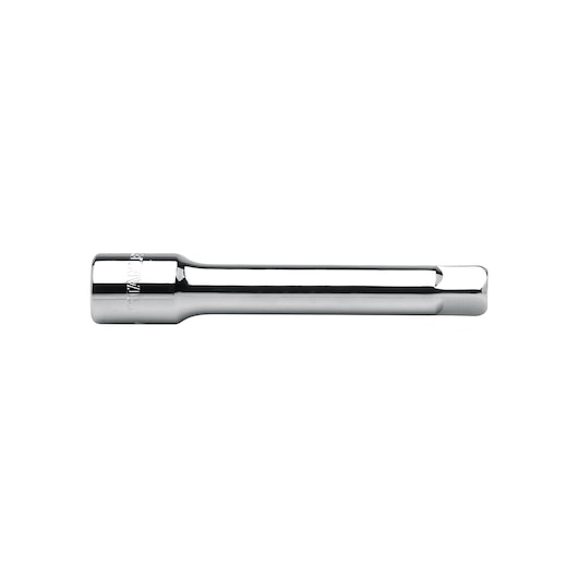 Stanley chrome extension bar for sockets, shown on a white background.