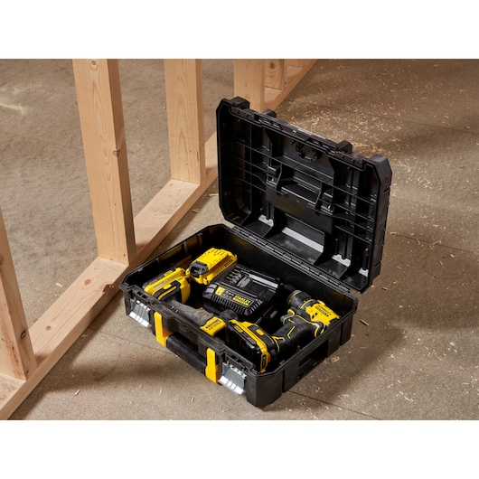 STANLEY FATMAX PRO-STACK Shallow Box (Excludes Foam Insert) 