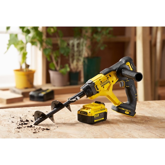 18V STANLEY FATMAX V20 Earth Auger - Bare Unit