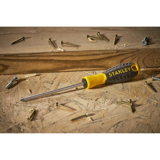 STANLEY® Pozidriv PZ2 x 100mm Essential Screwdriver