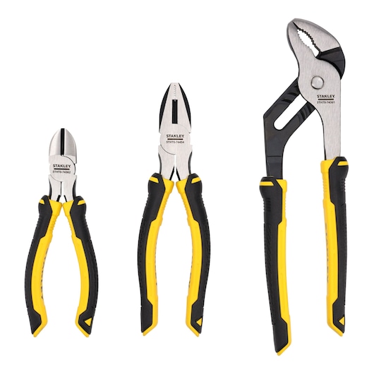 STANLEY® DYNAGRIP® Pliers Set (3 pc.)