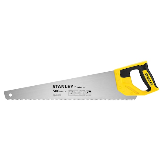 STANLEY® TradeCut™ Hand Saw 8TPI (500mm/ 20in)
