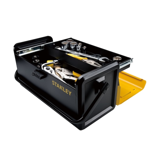 STANLEY® 19" Metal tool Box - 1 drawer